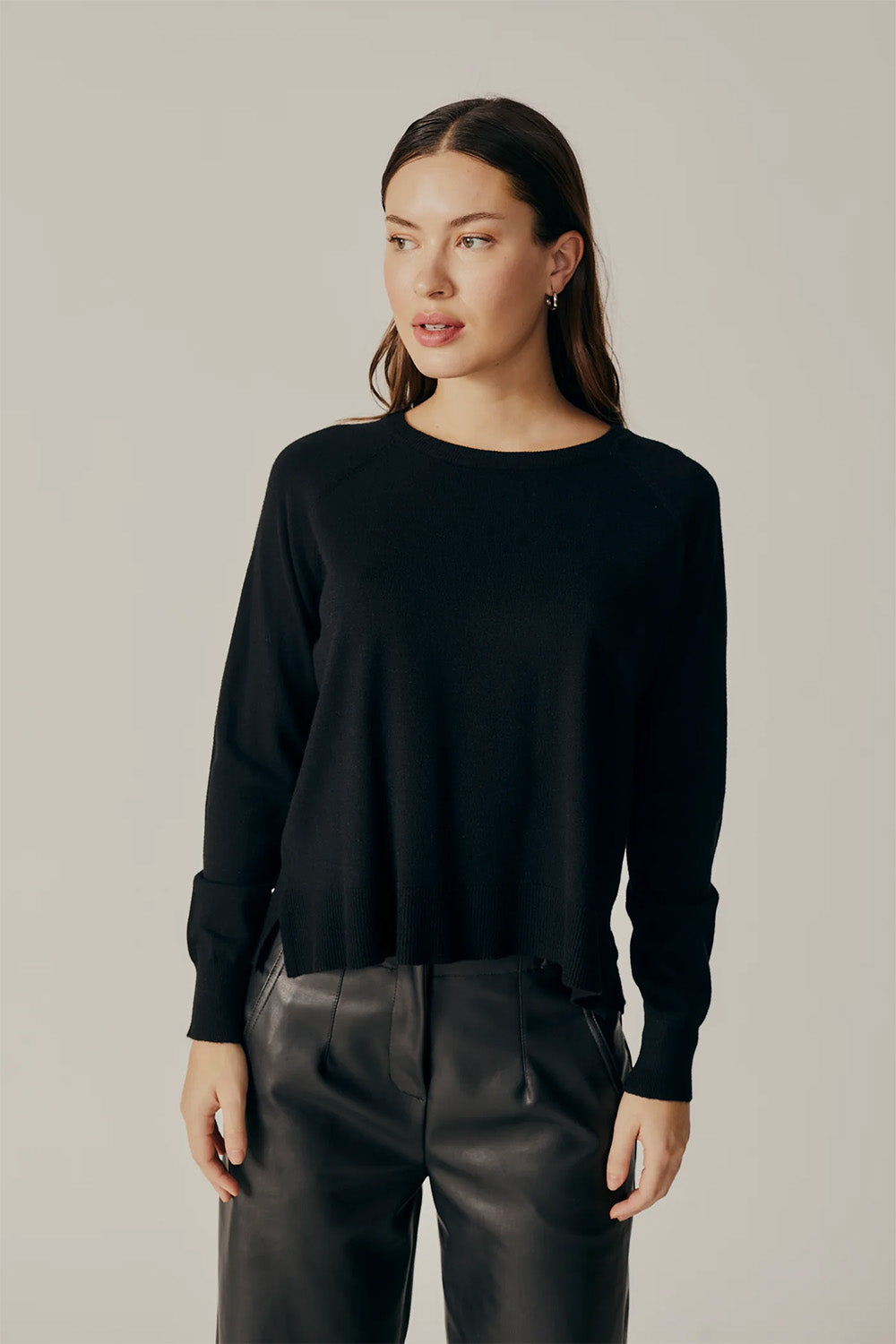 Deluc - Lorraine Sweater - Black - Profile