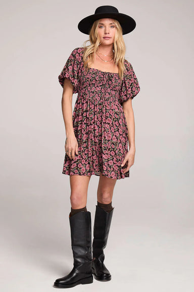 Saltwater Luxe - Lucille Mini Dress - Multi - Front