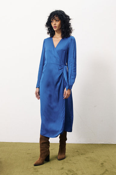 FRNCH - Chandell Dress - Bleu Electrique