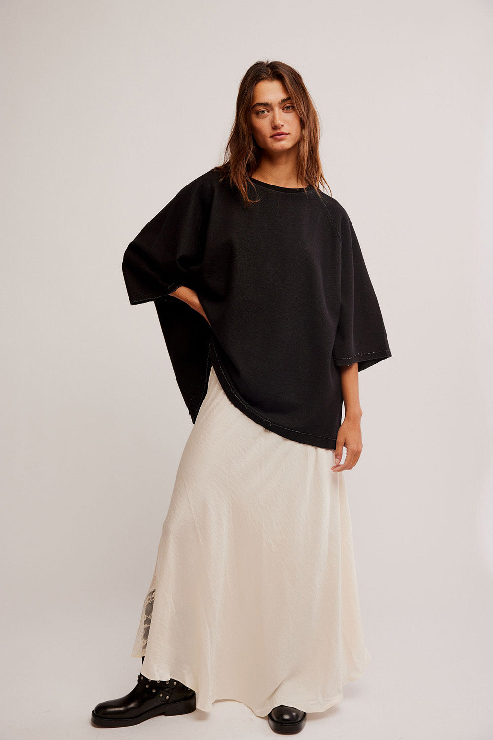 Free People - Joah Tee - Black