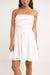 Rhythm - Mila Mini Dress - White - Front