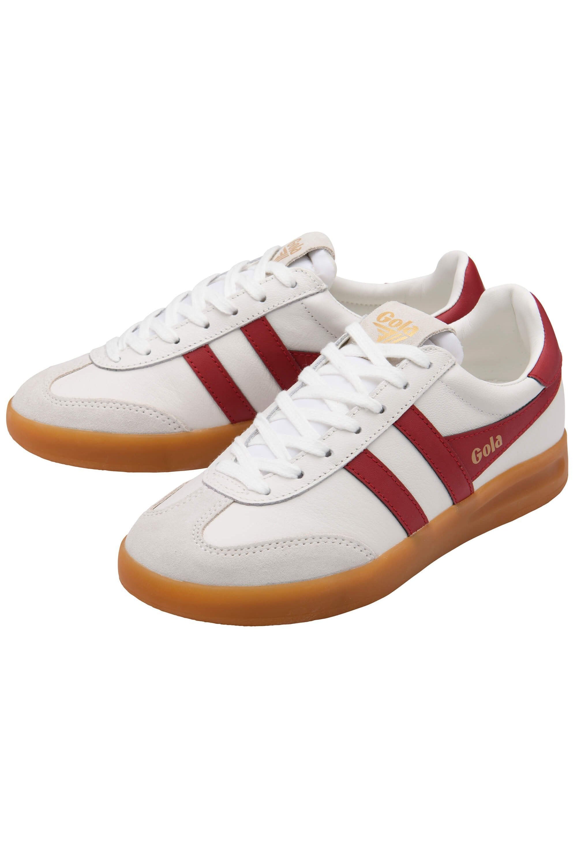 gola cyclone white deep red gum