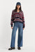 Good American Good Waist Palazzo Ankle Jean in Sierra — Front view
