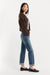 Good American Vintage Straight Ankle in Indigo1282 — Side view