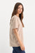 good american cotton stripe oversized tee hearth side