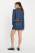 good american denim skort indigo1187 back