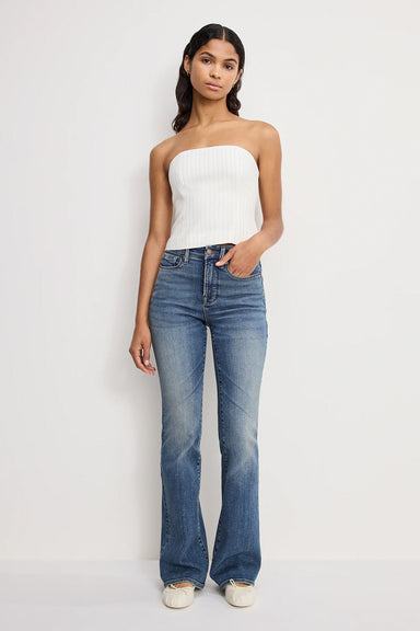 good american good classic bootcut indigo1128 front