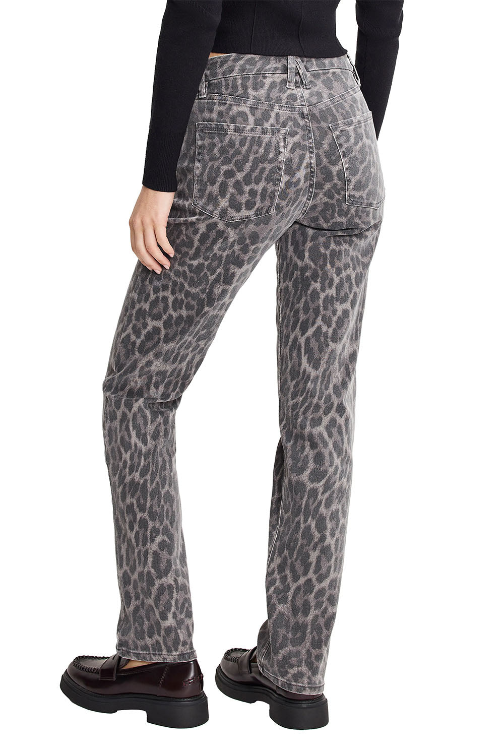 good american good icon straight grey lucky leopard back