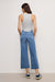Good American - Good Waist Crop Palazzo Jeans - Indigo - Size 0 - Back