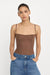good american mesh bustier bodysuit saddlewood model
