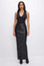 good american scuba deep v bodysuit black 