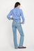 good american soft tech true straight jeans indigo1214 back