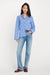 good american soft tech true straight jeans indigo1214 front