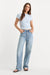 good american super stretch baby tee sky
