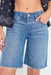 good american vintage bermuda indigo1387 detail