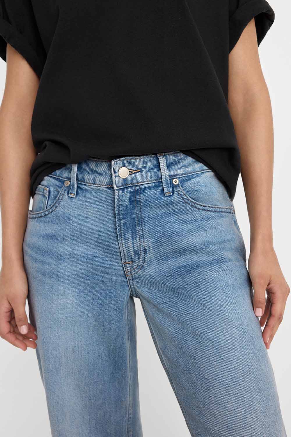 good american vintage low loose jeans indigo1224 detail