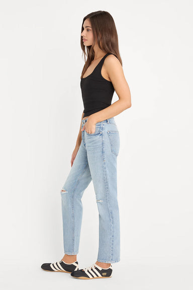 good american vintage straight ankle jean indigo1252 side