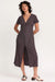 RVCA - Understated Midi Dress - Raisin - Front