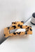Pearl of the West - Geo 10.5cm Hair Claw - Rice Tortoise