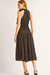 Reset by Jane - Aurora Dress - Dark Brown - Back