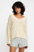 RVCA - Harmoney V Neck Sweater - Sand - Profile