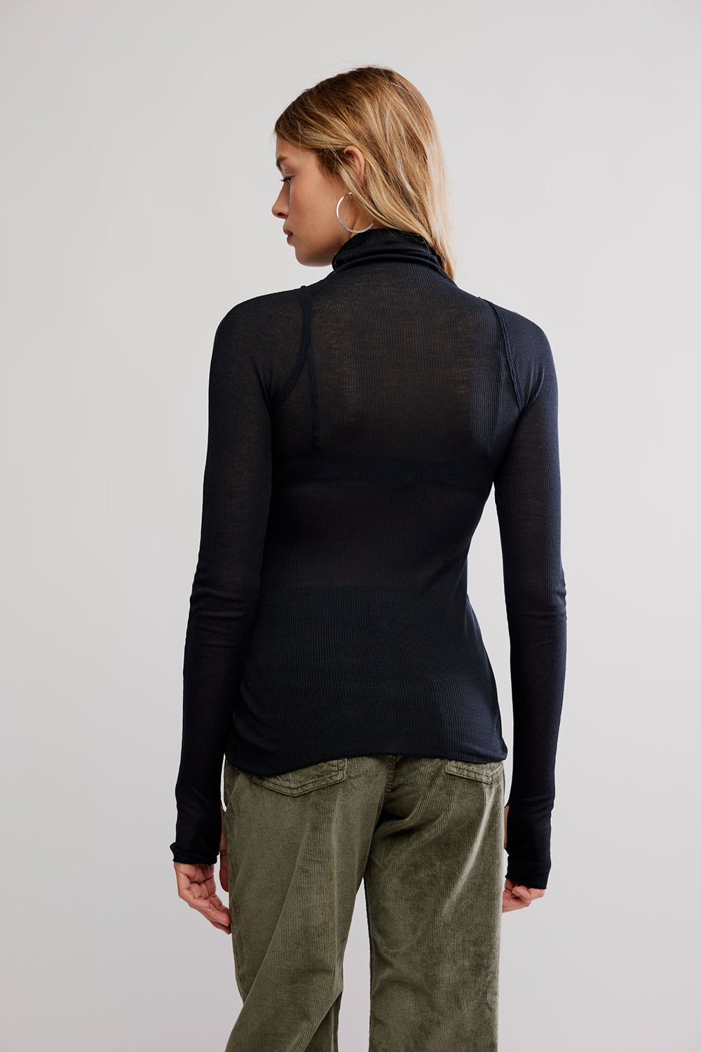 Free People - Close to Home Layering - Black - Back