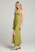 Saltwater Luxe - Cannan Midi Dress - Fern - Side