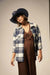 Brixton - Bowery Flannel - Azure Blue/Whitecap Plaid - Front