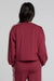 Chaser Kloud Sweatshirt in Burnt Red — Back view