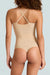 Commando - Zone Smoothing Bodysuit - Beige - Cross Back