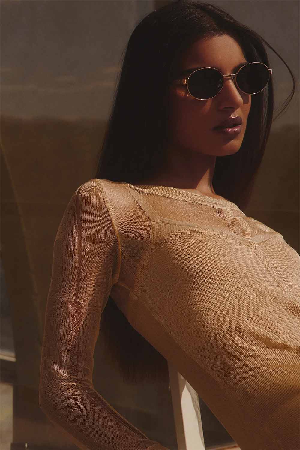 Quay - Anyways - Gold/Smoke - Model