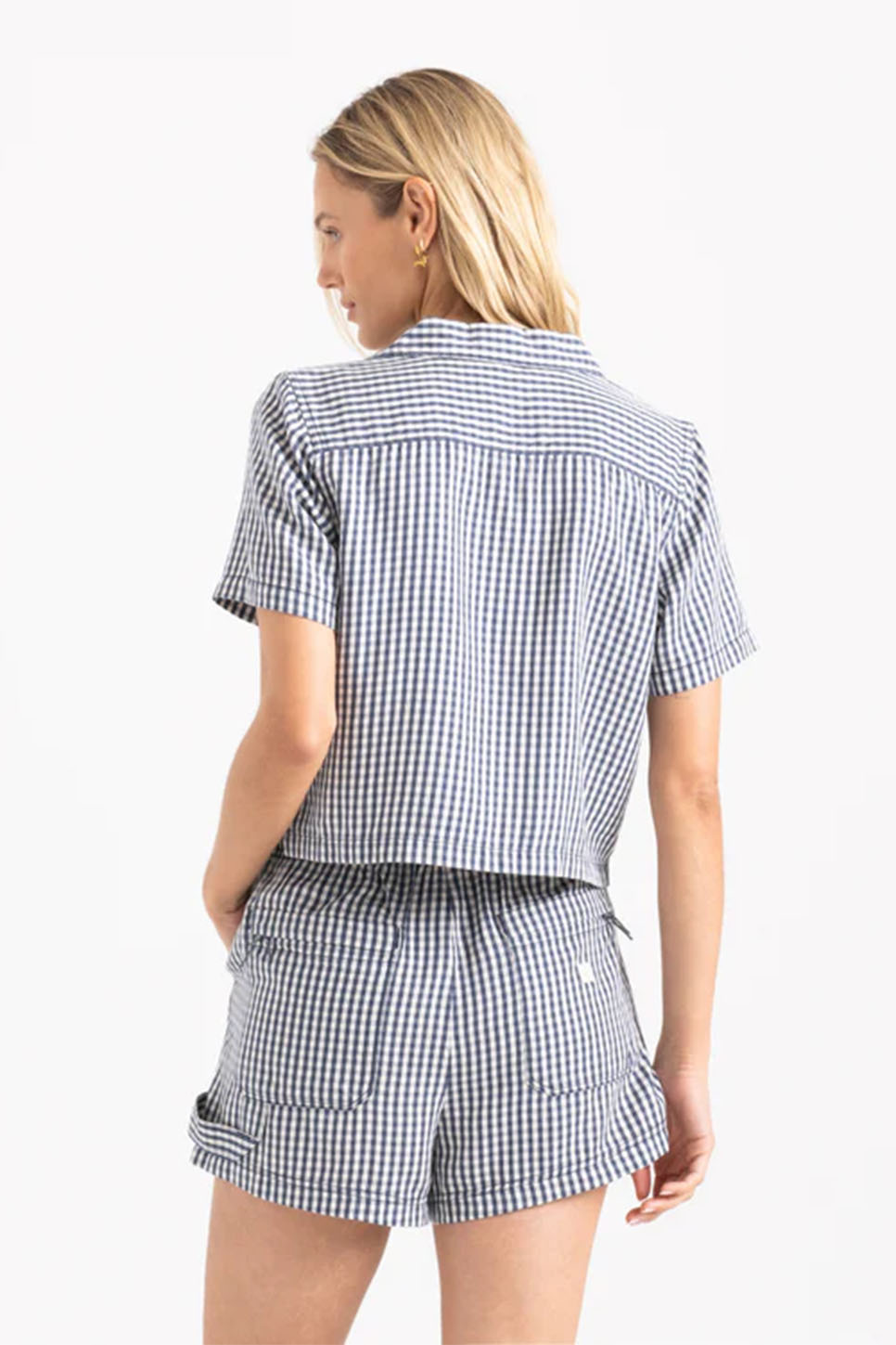 Roark - Camp Shirt - Indigo - Back