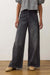 Marine Layer - Charlie Wide Leg - Washed Black - Front