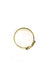 handker bandana horseshoe brass bandana slide ring side