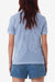Obey - Briana Open Knit Shirt - Hydrangea - Back
