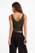 Sage the Label - Sugar Stems Tank - Olive - Back