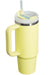 Stanley - The Quencher H2.0 Flowstate 30oz Tumbler - Pomelo - Back