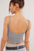 Free People - Meg Seamless Crop - Grey - Back