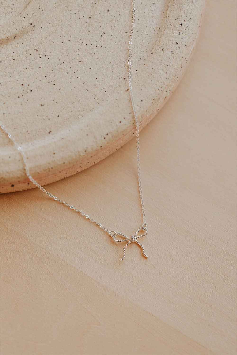 hello adorn clara necklace sterling silver 