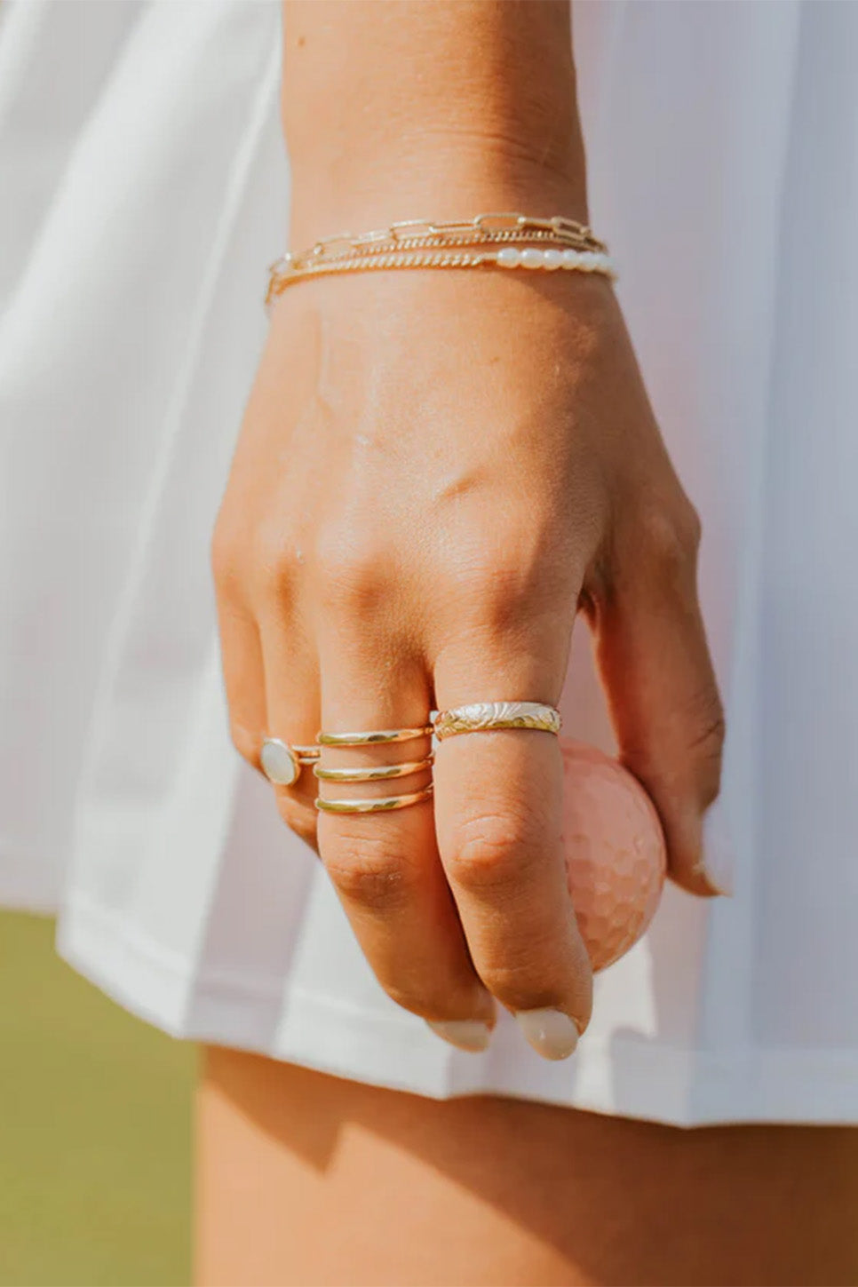 hello adorn flora ring model