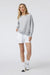 Vuori - LS Halo Crew - Pale Grey Heather 