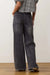 Marine Layer - Charlie Wide Leg - Washed Black - Back