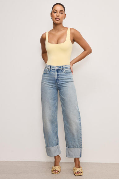 Good American - Good Standard Barrel Jean - Indigo