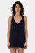 Thrills - Blends Jacquard Kai Dress - Indigo Overdye - Front