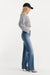 Good American Soft Tech True Straight Jean in Crestview — Side view