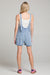 Saltwater Luxe - Adelyn Romper - Vintage Indigo - Back