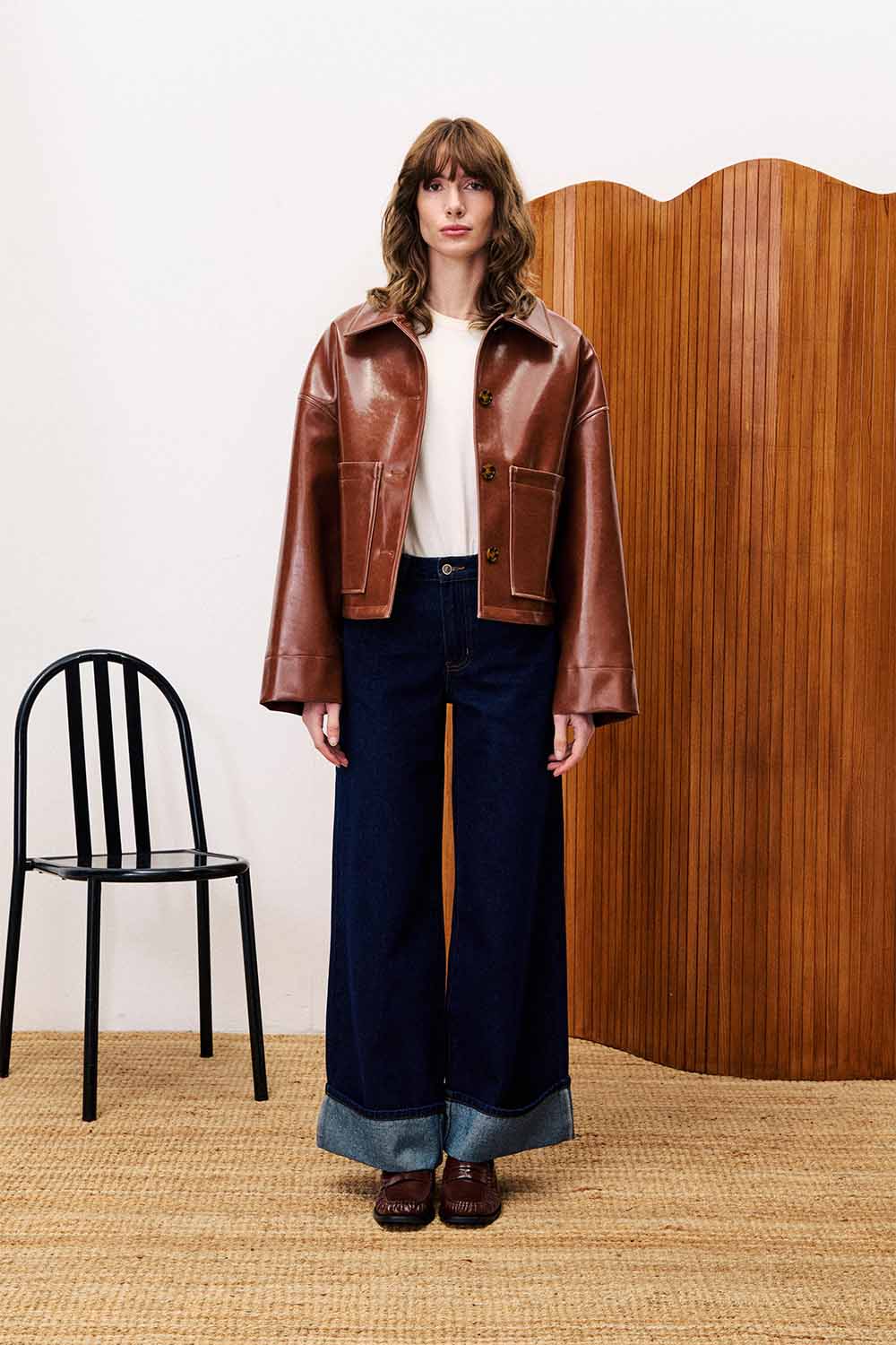 FRNCH - Prevert Jacket - Marron Glace - Front