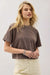 Richer Poorer - Relaxed SS Crop - Mole - Front
