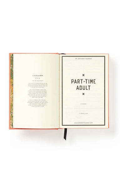 Chronicle - Part-Time Adult Undated Daily Planner