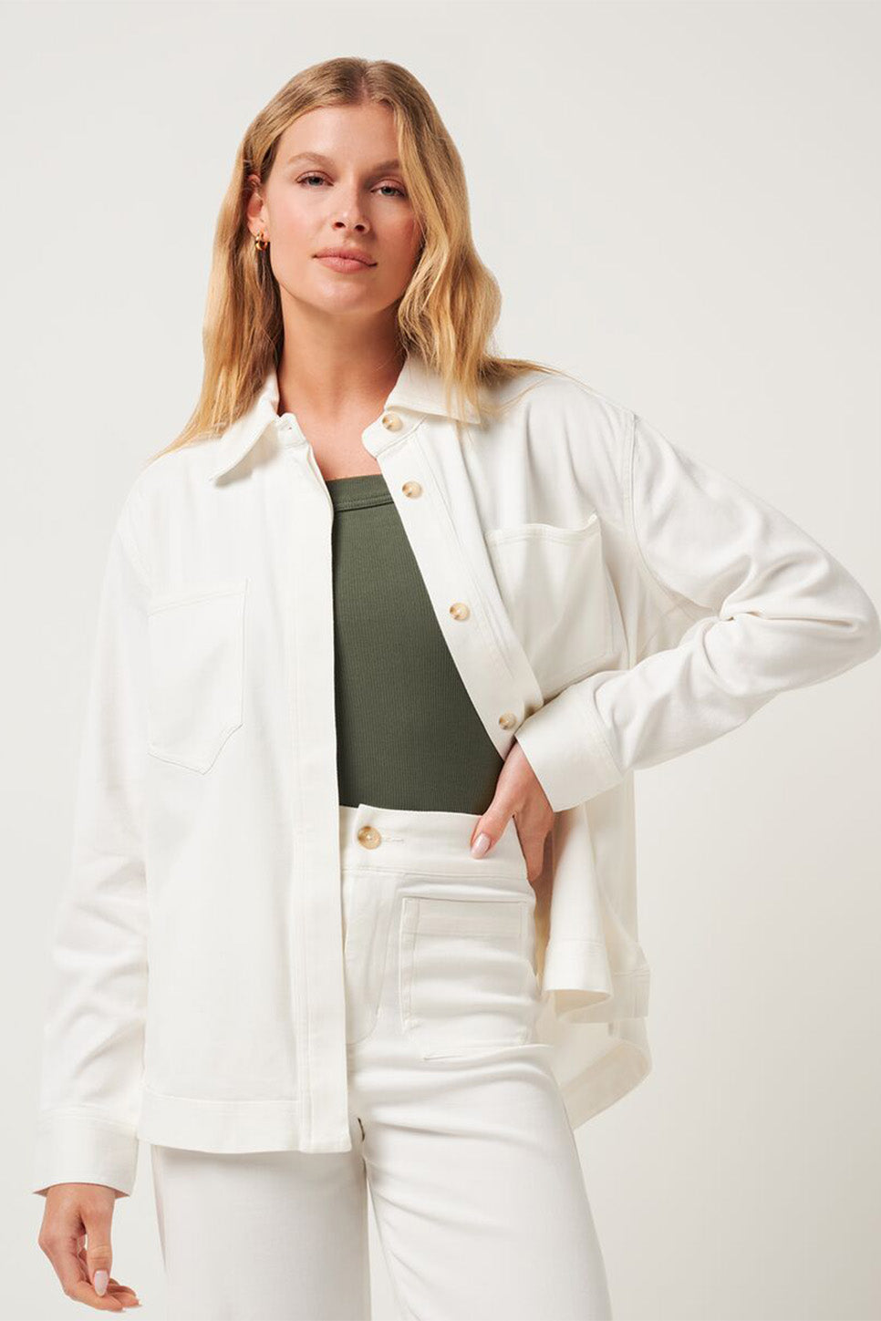 Travis Matthew - Everyday Button Down - White - Front